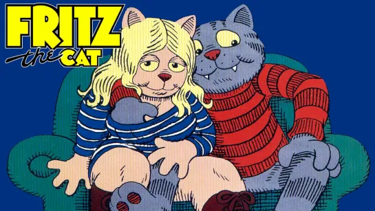 Приключения кота Фрица  Fritz the Cat, 1972 порно мульт с русским переводом rus vintage retro anal sex porno