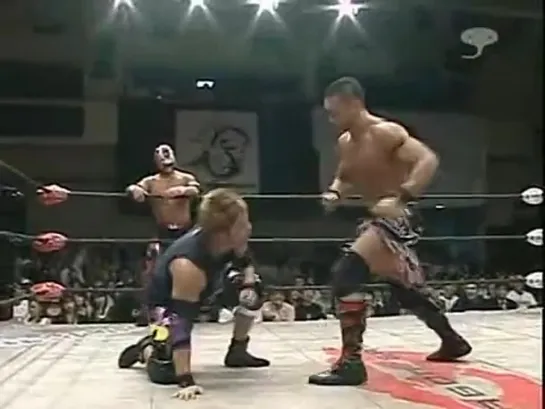 Michinoku, Mochizuki & Yokosuka vs. CIMA, Takagi & Kishiwada - 07.09.2005 (Dragon Gate Storm Gate 2005 - Day 4)