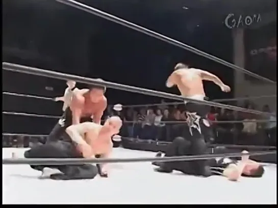 Kenichiro Arai & Taku Iwasa (c) vs Don Fujii & Masaaki Mochizuki - 06.04.2008 (Dragon Gate Gate Of Passion 2008 - Day 2)