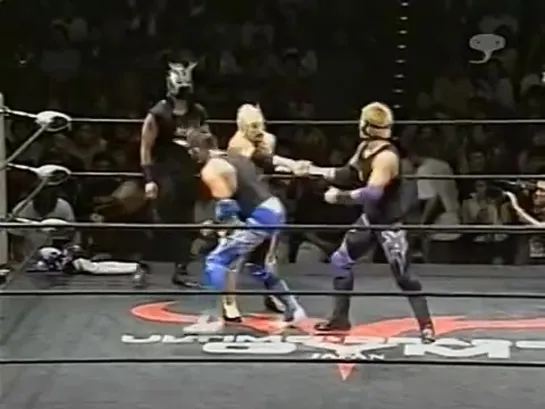 Dragon Kid, Ricky Marvin, Ryo Saito vs Darkness Dragon, Susumu Mochizuki, Yasushi Kanda - 01.07.2001 (Toryumon IIIer Aniversario