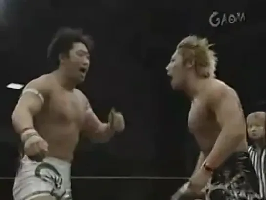 Milano Collection AT, Condotti Shuji, YASSINI vs. Ryo Saito, Second Doi, Anthony W. Mori - 27.01.2003 (T2P La Ultima Function)