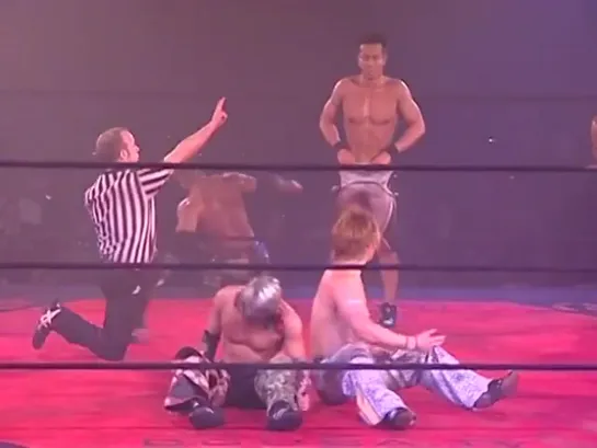 BxB Hulk, Masato Yoshino & Naruki Doi vs. CIMA, Dragon Kid & Gamma - 27.03.2010 (DGUSA Mercury Rising)