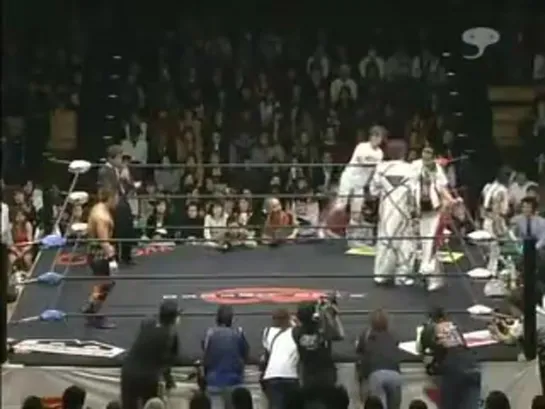 Milano Collection AT vs. Ryo Saito - 14.01.2005 (Dragon Gate Primal Gate 2005 - Day 3)