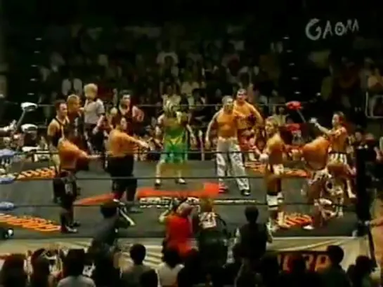 Shin M2K (c) vs. Crazy MAX vs. Do FIXER vs. Italian Connection - 30.08.2003 (Toryumon Japan Verano Peligroso II 2003 - Day 16)