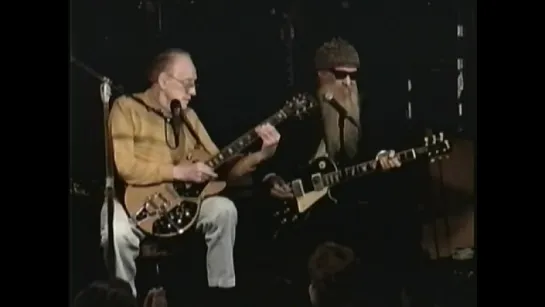 Les Paul with ZZ Top