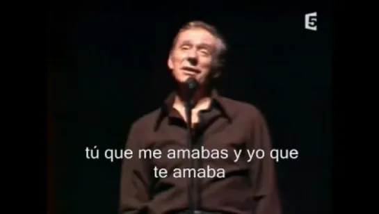 Les feuilles mortes    Yves Montand   Subtítulos en español