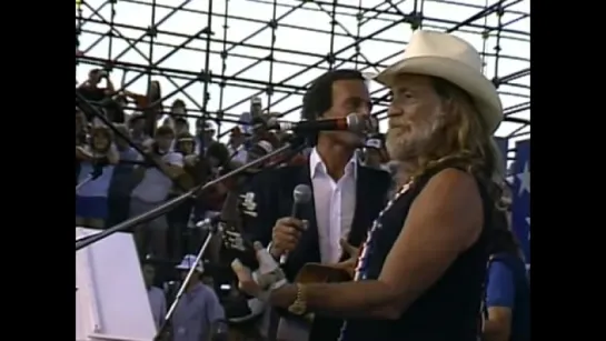 Willie Nelson  Julio Iglesias   To All the Girls Ive Loved Before (Live at Farm Aid 1986)