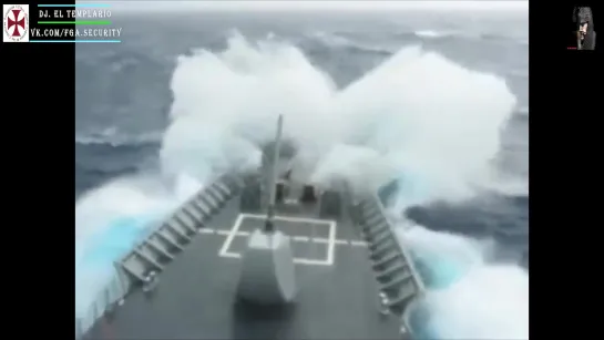 Buques en Marea Alta (SHIPS IN HEAVY SEA)