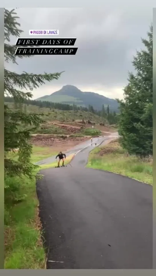 Первые дни на тренировочном сборе🎿 в Лаваце (25/07/2021)