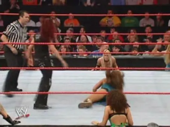 WWE Cyber Sunday 2006 Lita vs Mickie James