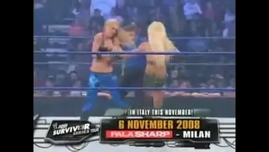 Maria & Michelle McCool vs. Natalya & Maryse