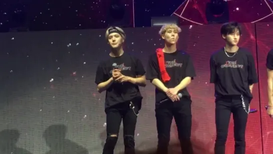 [Fancam][10.07.2018] The 2nd World Tour "The Connect" In Hong Kong  (Ending Ment)