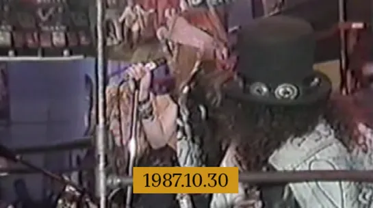 Guns N' Roses - 1987.10.30 @ CBGB, New York, NY, USA