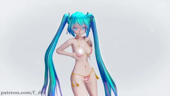 MMD R-18 [NORMAL] Miku Conqueror Author F_Dry