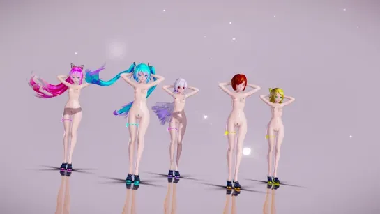 MMD R-18 [EXTRA] Vocaloids Kimagure Mercy Author F_Dry