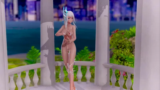 MMD R-18 [EROTIC] White Kangxi Unknown Mother Goose Author F_Dry