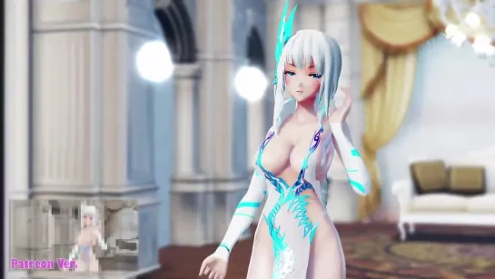 MMD R-18 [NORMAL] White Kangxi Roki Author F_Dry