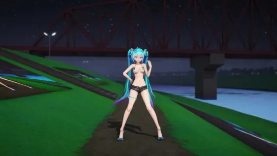 MMD R-18 [NORMAL] Miku Shooting Star Author F_Dry