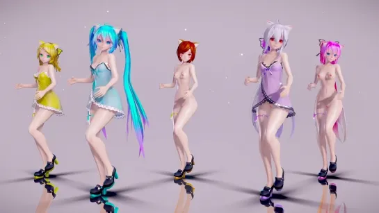 MMD R-18 [EROTIC] Vocaloids Sexy Love Author F_Dry