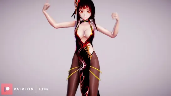 MMD R-18 [NORMAL] Kawaii Kangxi  White Kangxi Girls Author F_Dry