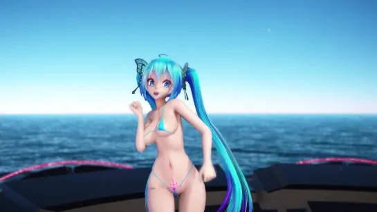 MMD R-18 [EROTIC] Miku Kimagure Mercy Author F_Dry