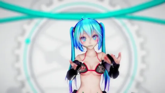 MMD R-18 [NORMAL] Miku Suisei Author F_Dry