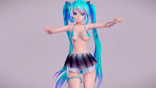 MMD R-18 [NORMAL] Miku Reiwa Author F_Dry