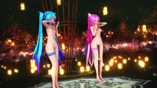 MMD R-18 [EROTIC] Miku  Luka Platinum Disco Author F_Dry