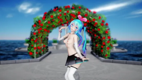 MMD R-18 [EROTIC] Miku Kimiiro Author F_Dry