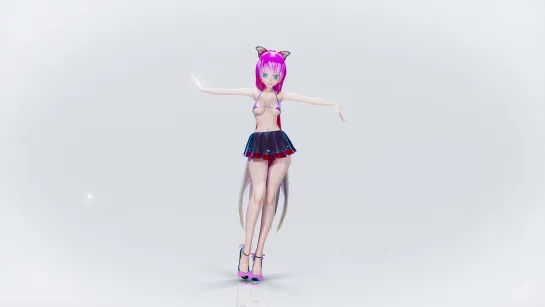 MMD R-18 [NORMAL] Luka Glass Bead Author F_Dry