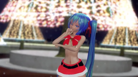 MMD R-18 [CENSORED] Miku Gishinanki Author F_Dry