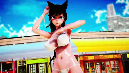 MMD R-18 [CENSORED] Azulene Atago Conqueror Author Nana4