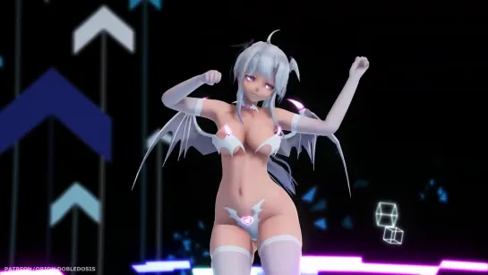 MMD R-18 [NORMAL] Haku Succubus Follow The Leader Author Orion Dobledosis