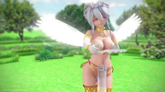 MMD R-18 [NORMAL] Haku Angel Ji Ming Yue Author Orion Dobledosis