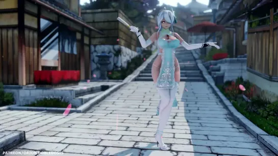 MMD R-18 [NORMAL] Haku China Princess Author Orion Dobledosis