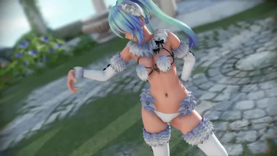 MMD R-18 [NORMAL] Cat Miku Girls Author Orion Dobledosis