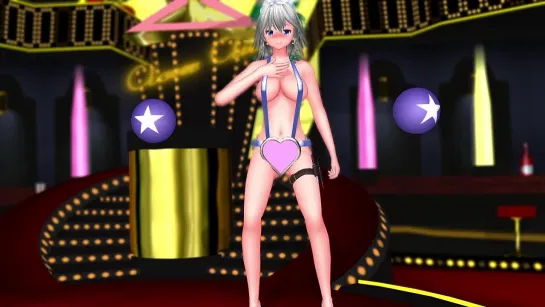 MMD R-18 [NORMAL] Sakuya Izayoi Chocolate Cream Author Ponkanman