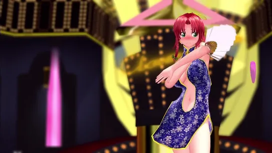 MMD R-18 [CENSORED] Hong Meiling Girls Author Ponkanman