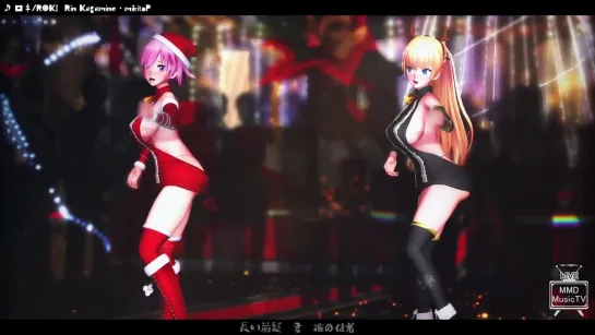 MMD R-18 [NORMAL] Angela & Mash Roki Author Aquinas