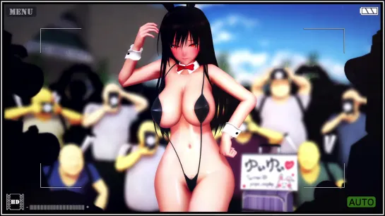 MMD R-18 [Erotic Ver1] Yui Kotegawa Exposure Photo Session Author Aquinas