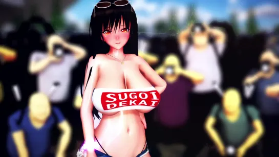 MMD R-18 [Normal] Yui Kotegawa Hypnosis Cosplay Mister Author AquiNas