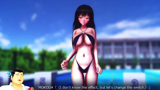 MMD R-18 [Normal] Yui Kotegawa in Erotic Swimsuit Preparatory Exercise Author AquiNas