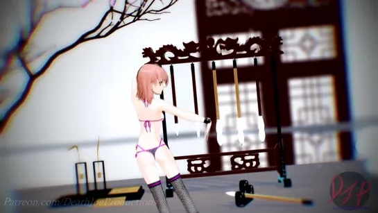 MMD R-18 [NORMAL] Misaka Mikoto Temtations Author DeathJoeProduction