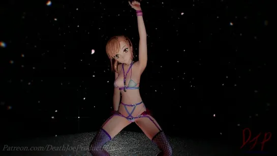 MMD R-18 [NORMAL] Misaka Mikoto Dun Dun Author DeathJoeProduction