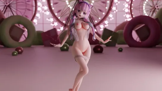 MMD R-18 [EROTIC] Hololive Akua Minato Chame Function Author Sb5