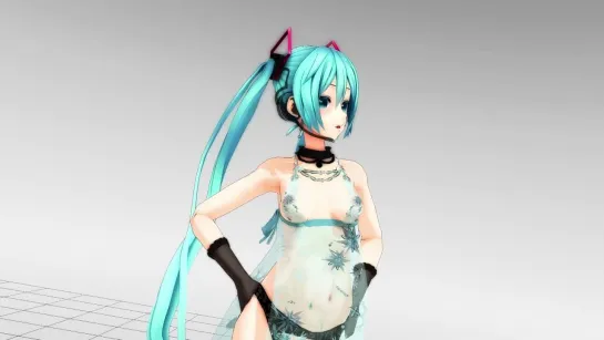 MMD R-18 [EROTIC PREGNAT] Miku Gokuraku Jodo Author