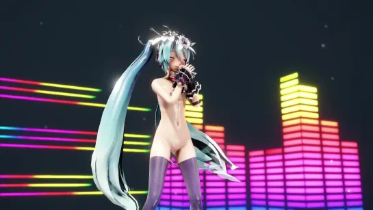 MMD R-18 [EXTRA] Miku Onegai Darling! Author GHK MMD