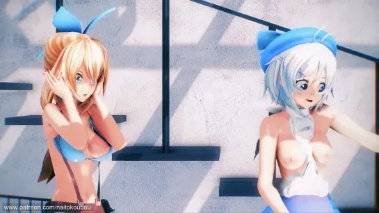 MMD R-18 [EROTIC] Mirai Akari  Shiro Roki Author Naitokoubou