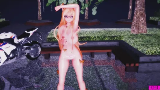 MMD R-18 [EROTIC] Lilya Egotistic Author Red Eyes Lunatic