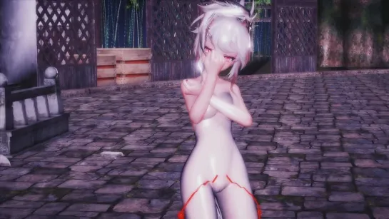 MMD R-18 [EROTIC] Kitsune Haku Gimme×Gimme Author REL